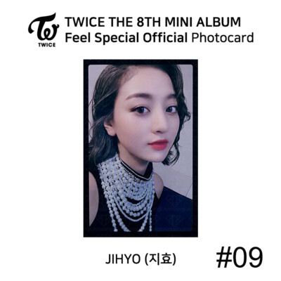 TWICE 8th Mini Album Feel Special Official Photocard JIHYO KPOP K
