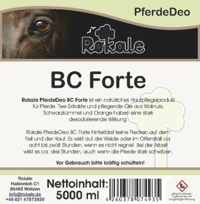 Rokale Pferde Deo BC Forte 5000 ml