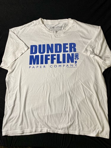 dunder mifflin shirt white