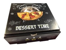 90 x Dessert Waffle Pancakes Crepe Cookie Dough Box Take Away Food Boxes Sweets