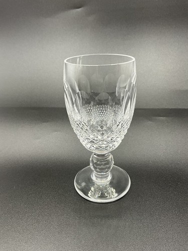 WATERFORD COLLEEN CRYSTAL cut GLASS SHERRY GLASSES 11cm HighS) - Picture 5 of 24