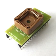 PLCC32T to DIP32 0.6" adapter [US].
