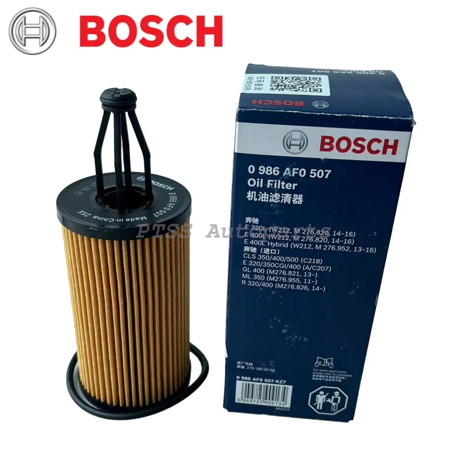 2761840025 Bosch OEM Oil Filter For Mercedes E300 E350 E400 E450 E500 E550 GL450 - Imagem 4 de 4
