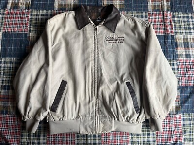 Vintage Nemesis Canvas Jacket St. Cloud MN Carpent Union Blanket Lined Sz XL