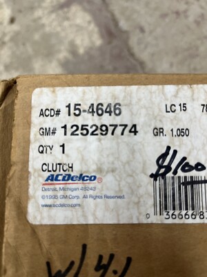 1984-95 Chevy GMC engine cooling fan clutch GM# 12529774 | eBay 