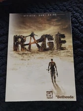 New Game Guide Rage Prima Official David Knight Maps Walkthrough Bethesda 2011