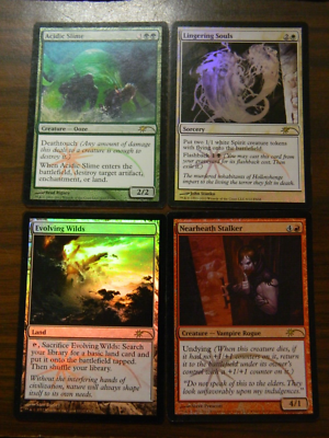 MTG Lot Of (4) DCI Promo Foil Cards (2012) Excellent - NM MTG Lot Of (4) DCI Promo Foil Cards (2012) Excellent - NM