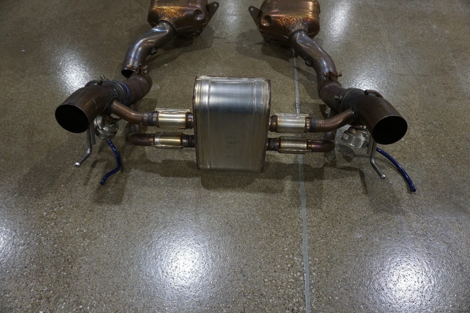Ferrari 488 2018 Exhaust system
