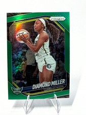 2025 Panini Prizm WNBA Diamond Miller #27 Green Prizm