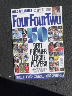 Four Four Two Magazine  Issue 389 April 2026 50 Best Players