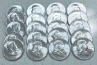 ROLL (20) 1948 D   Gem BU Silver Franklin Half Dollars First Mintage Year