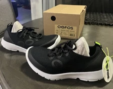OOFOS OOMG Sport LS Women White Black, Size 7