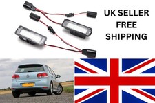 LED Number Plate Light For VW Golf GTI MK4 MK5 MK6 Passat Polo CC Eos Scirocco