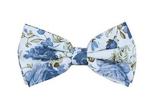 Men's Cotton Bowties Printed Floral Neck Bow Tie 3