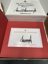 Our Journey Together SIGNED Book by President Donald J. Trump BRAND NEW RARE 🔥