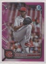 2022 Bowman Chrome Fuchsia Refractor 220/299 Nick Lodolo #27 06yc