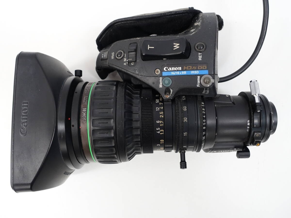 Canon HD放送用ズームレンズ HJ16×8B IRSD 業務用ビデオレンズの販売 