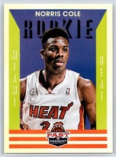 2012-13 Panini Past & Present Norris Cole Rookie Miami Heat RC #209