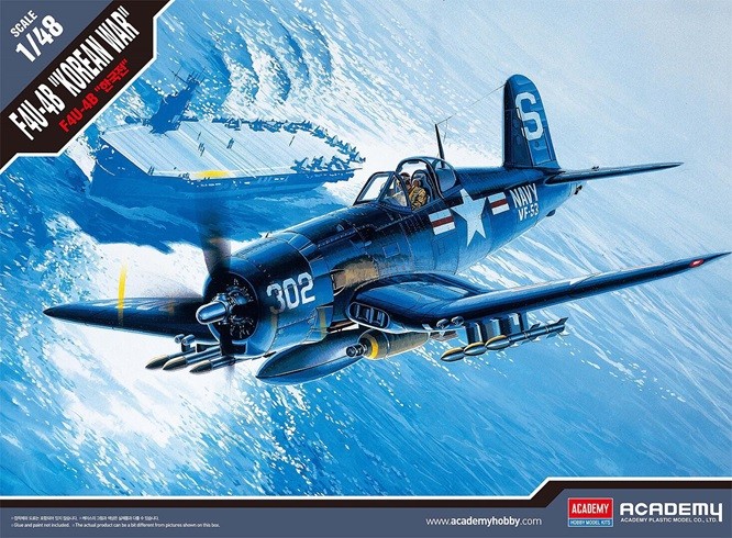 Academy 12267 - 1/48 F4U-4B Corsair - New