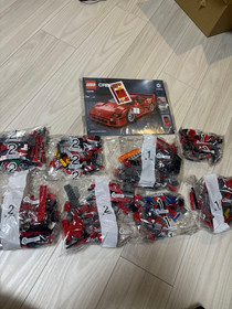 LEGO Creator Expert 10248 Ferrari F40 Open Box Sealed Bags Complete Set