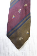 Hubert Milan 100 Silk Tie Necktie Made IN Italy Vintage Style
