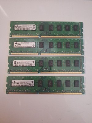 4 sticks of 4gb 2Rx8 DDR3 RAM As-Is