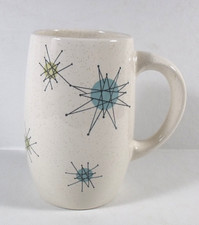 Franciscan 5&rdquo; ATOMIC STARBURST 2 Grand Mugs EXCELLENT
