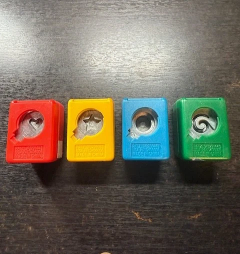 Lot Of 4 McGill Craftivity Scrapbooking Paper Punch (Circle, Swirl, Heart, Star) - Image 3 of 4