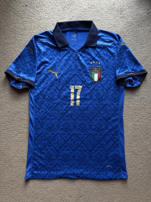 Puma Italy Jersey Adult Large 2020/2021 Home Soccer Player