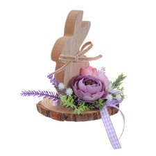 Bunny Garden Statue Easter Tabletop Centerpiece Sign Decorations