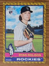 2025 Topps Heritage High Numbers Ryan Rolison RC Color of the Year 22/76 #681