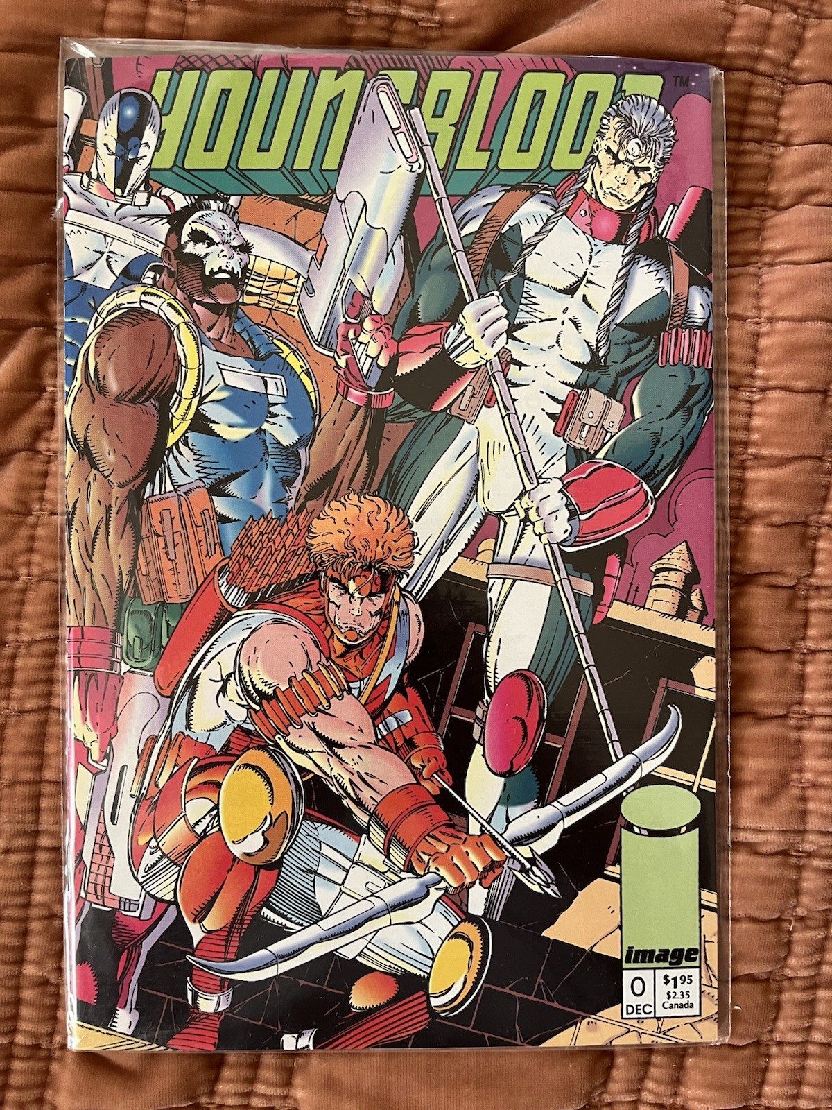 Youngblood #0 Green Logo Variant (Image Comics December 1992)