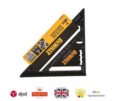 DEWALT Rafter Square DWHT46031 Aluminum 177mm 7-inch Premium 