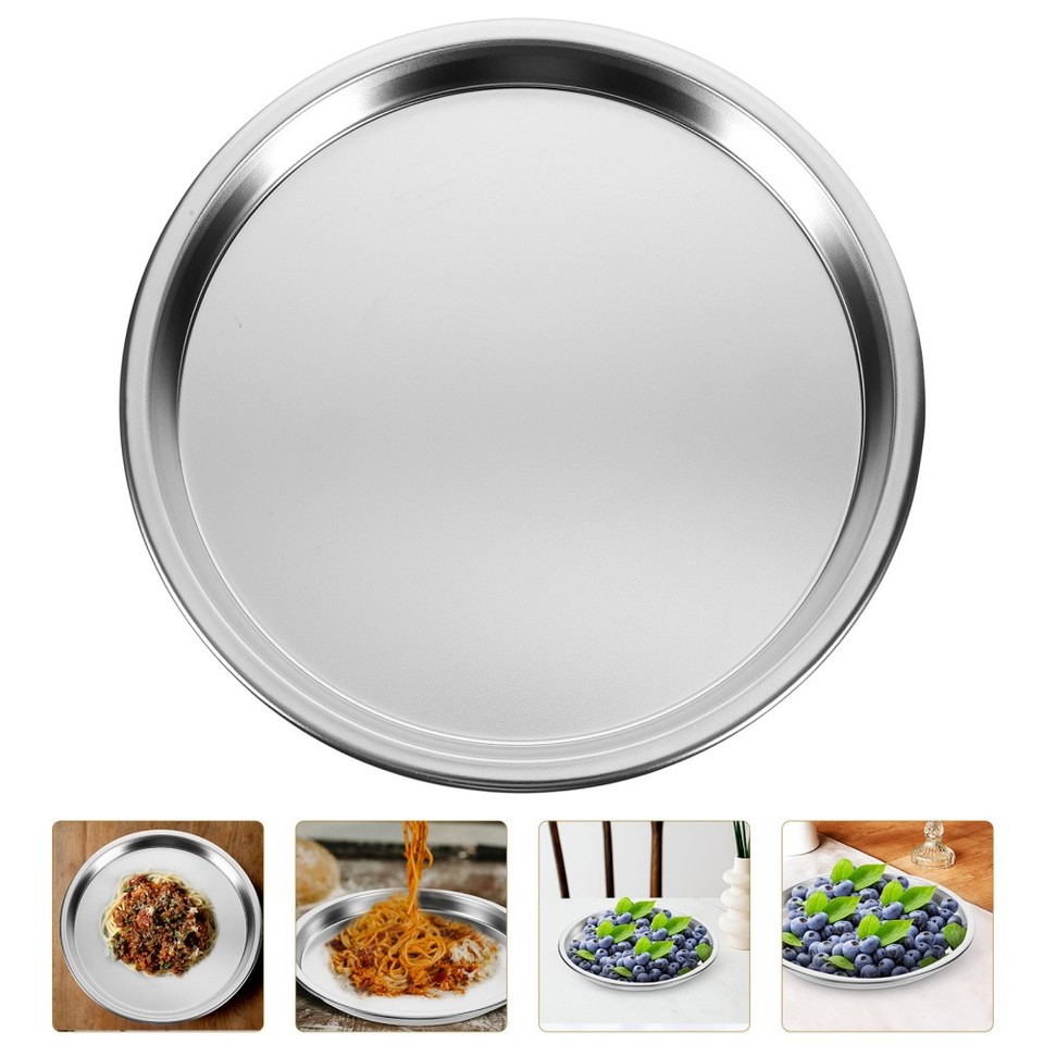 Plateau Condiments Acier Inoxydable 304 – 1/2/3/4 Compartiments – Pour Sauces, Épices, Vinaigre, Soja – Plat à Sauce Divisé – Argenté Ou Doré