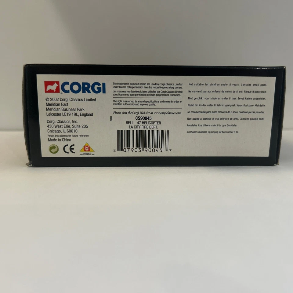 CORGI BELL 47 LOS ANGELES HÉROES DE FUEGO Foto 3 de 3