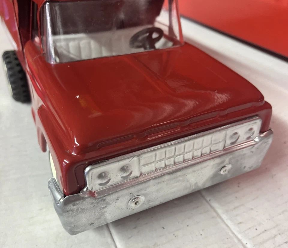 Vintage 1960s Structo #401 Hydraulic Dumper Dump Truck Pressed Steel - Image 4 of 4