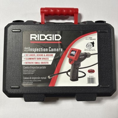 RIDGID Micro CA-25 Digital Inspection Camera LED Light 40043 Tested Working