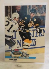 1993 Topps Stadium Club: Adam Oates #93 - Boston Bruins - NM Condition