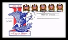 US COVER EAGLE AND SHIELD BULK RATE COIL FIRST DAY ISSUE GAMM CACHET