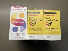 New 3X Myriad Sneak Peek Early Gender Test 99 Accuracy Learn Gender at 6 Weeks