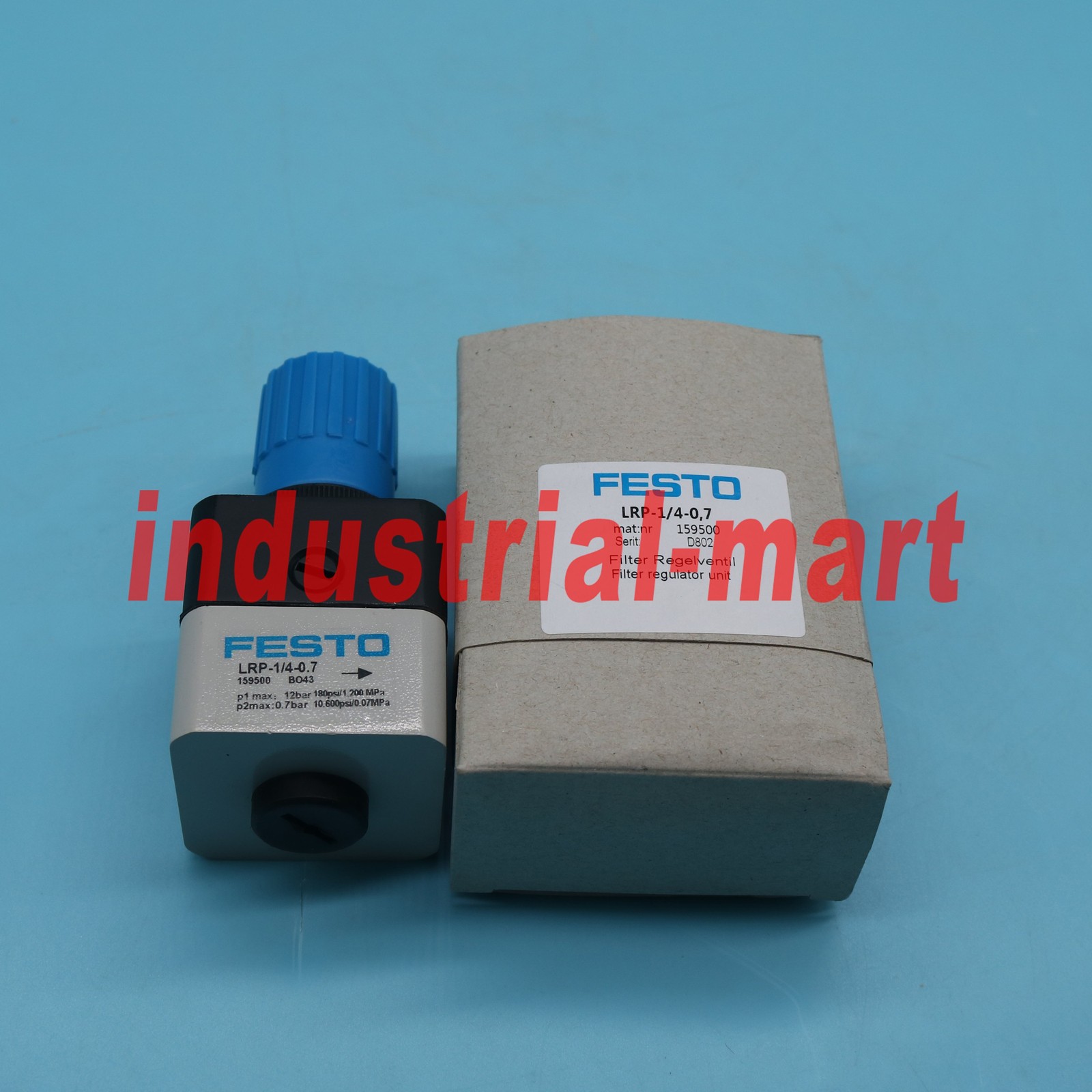 ONE NEW FESTO LRP-1/4-0,7 159500 precision reducing valve Fast Shipping