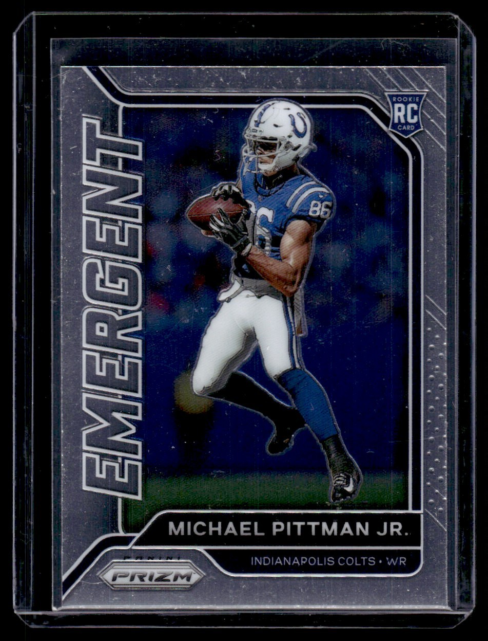 2020 Panini Prizm Emergent Michael Pittman Jr. Rookie Indianapolis Colts #14