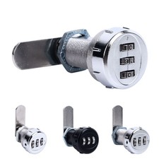 Combination Cabinet Cam Lock Mini 3 Digit Password Mechanical Cabinet Lock BYE