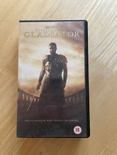 Gladiator VHS Tape Russell
