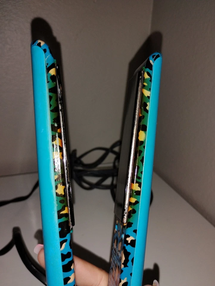 Plancha alisadora profesional Corioliss 1"" modelo C1 azul Foto 3 de 4