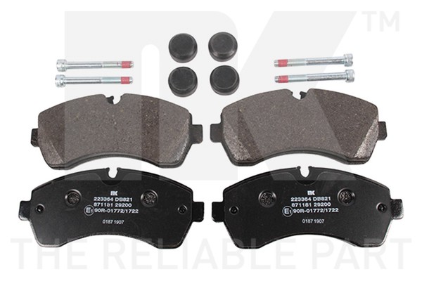 Bremsbelagsatz Scheibenbremse NK 223364 FüR Mercedes Crafter VW Sprinter 30 50-image