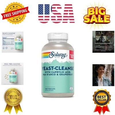 Yeast Cleanse, Antioxidant Support with Caprylic Acid, PAU d'Arco, Licorice R...