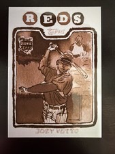 Joey Votto 2025 Topps Shoebox Treasures by Andy Friedman Sepia Filter /50 #21