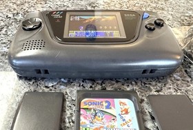 Sega Game Gear - Works, Recapped, New LCD Screen, Clean Shell, USB-C Setup +more