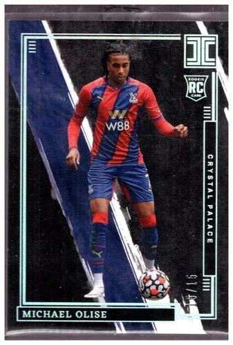 Michael Olise RC /15 2021-22 Panini Impeccable Premier League Soccer